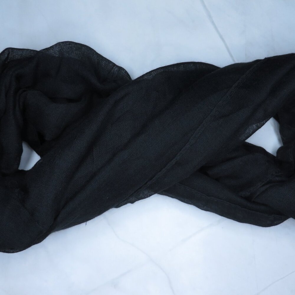 Black Infinity Scarf - image 3